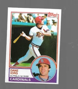 Dane Iorg 1983 Topps #788 St. Louis Cardinals - Picture 1 of 2