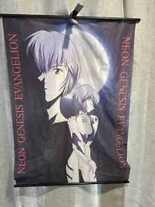 Neon Genesis Evangelion Rei Ayanami Fabric Tapestry Rare Interior Vintage 42 Inc - Picture 1 of 2