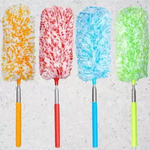 4 Pcs Microfiber Duster Microfiber Hand Duster Washable Microfibre Cleaning Too - Picture 1 of 7