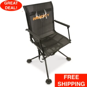 Muddy Swivel-Ease XT Ground Seat Comfortable And Adjustable Leg 300-lb.Capacity - Picture 1 of 12