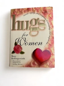 HUGS FOR WOMEN Hardcover Book - Stories & Scriptures Hollingsworth Inspirational - Picture 1 of 1