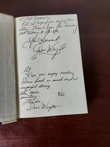 "SIGNED" "SIGNED" THE WOODSMAN BY DON WRIGHT 1984 1ST. PRINT. - Picture 1 of 5