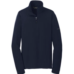 Eddie Bauer MicroFleece Half-Zip Fleece Pull-Over | Navy Blue | Mens XL EB226 - Picture 1 of 4