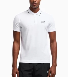 EA7 Emporio Armani Polo Bianco 8NPF16 - Foto 1 di 3