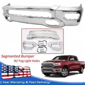 Steel Front Bumper Cover Face Bar Chrome For 11-16 Ford F250 350 450 Super Duty - Picture 1 of 16