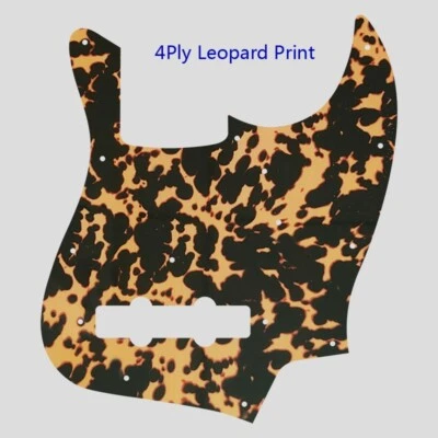 Piezas Para Golpeador Bajo Jazz MIJ 4 Cuerdas Janpan 2003, Estampado Leopardo Foto 1 de 2