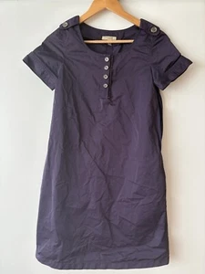 Authentic Purple Violet Burberry Midi Dress Womens Size 2 Or XS - Picture 1 of 14