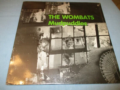 THE WOMBATS MUDPUDDLES 1986 SEALED HOMESTEAD RECORDS HMS034 PUNK GARAGE ROCK - Image 1 of 4