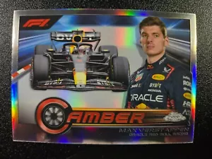 Refractor Max Verstappen Red Bull 2023 Topps Chrome Formula 1 Card #CAM-MVIII - Picture 1 of 2