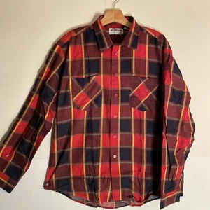 Camicia vintage McGregor Bagpiper flanella taglia XL grunge bufalo a quadri boscaiolo - Foto 1 di 11