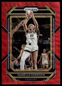 2023-24 Panini Prizm WNBA Ruby Wave #101 Isabelle Harrison Chicago Sky