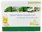 Miniatur Werbetruck LKW Bitburger Premium Truckset - Limited Edition - Formel 1