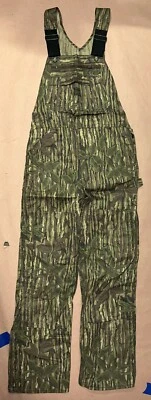 Vintage Liberty Double Knee Realtree Camo Overalls, Deadstock NWT, Size 32x34 - Image 1 of 3