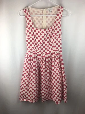 dELiA*s Pink Polka Dot Summer Spring Easter Dress XS Junior With Pockets Y2K - Image 1 of 4