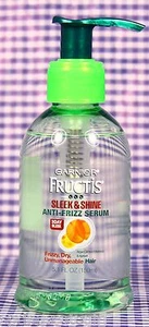 1 Garnier Fructis Sleek & Shine Anti-Frizz Serum for Frizzy Dry Hair - Picture 1 of 1