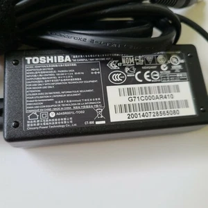 Genuine Toshiba Pa5177u-1aca Ac Adapter ~ untested - Picture 1 of 3
