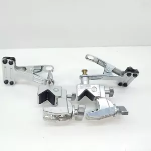Manfrotto Super Clamp Aluminum Art. 035 w/Chrome Spring Clamp Art. 175 Italy - Picture 1 of 6