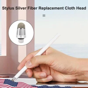 10 pièces embouts de rechange en fibre de maille filetage M5x0,8 pour stylos à écran tactile - Photo 1 sur 8