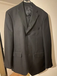 MENS CEDARWOOD STATE Black Suit JACKET 36" In Regular - Picture 1 of 5
