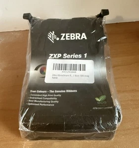 Zebra 800011-101 Black ZXP 1 Monochrome Ribbon - 1000 Prints - Picture 1 of 7