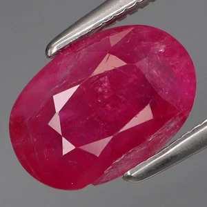 1.88Ct.UNHEATED! Precious Gem Natural Top Red Pink Ruby Gemstone - Picture 1 of 4