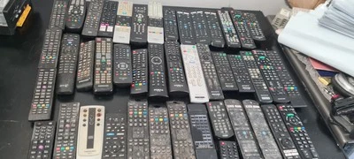 44 X  job lot of Mix  tv and audio remote controls See Photos  - Image 1 of 4