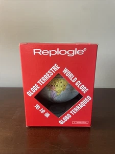Replogle World Escort Series Globo con supporto ingrandimento in plastica diametro 5" nuovo con scatola - Foto 1 di 9