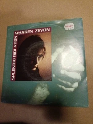 Warren Zevon ‎– Splendid Isolation.   7"   VG+/G+ - Image 1 of 2