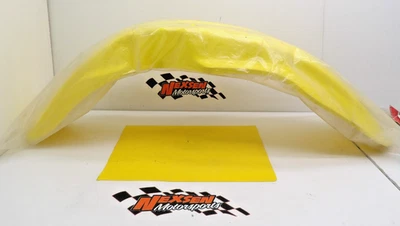 UFO Front Fender Yellow Suzuki RM125 RM250 RMZ250 RMZ450 SU03985-102 - Image 1 of 4