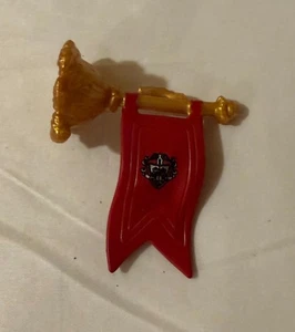Ever After High Doll Accessory - School Spirit - Apple White Flag / Pennant - Picture 1 of 2