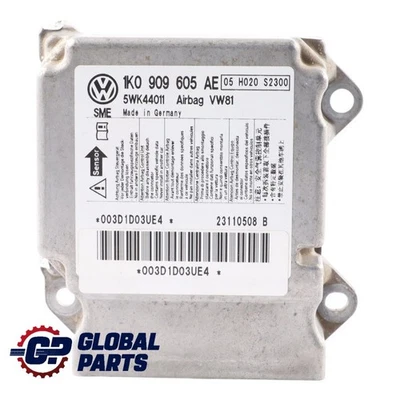 VW Volkswagen Scirocco Mk3 Modulo Aria Unità Di Controllo ECU 1K0909605AE - Immagine 1 di 4