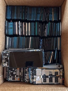 200x Huawei P30 P30 Lite Display Schrott Defekt Gemischt Rahmen Frame Etc - Zdjęcie 1 z 2