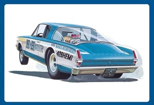 AMT 1:25 1966 Plymouth Barracuda Funny Car "Hemi Hustler", #R2AMT1464 - Picture 1 of 3