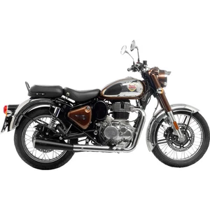 LEOVINCE 1811-4441 15008BU Classic Racer Slip-On Muffler Classic Racer Black - Picture 1 of 1