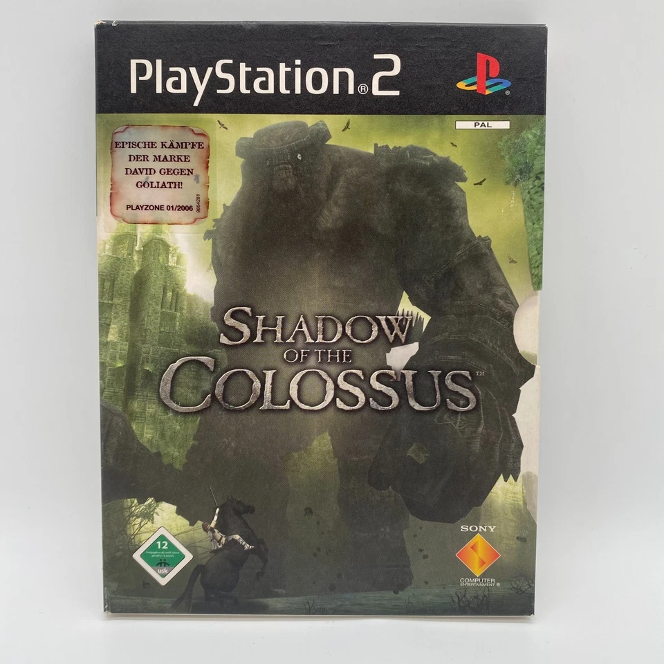 Shadow of the Colossus PS2 PAL CIB OVP Action Adventure Puzzle Kultklassiker - Bild 1 von 4