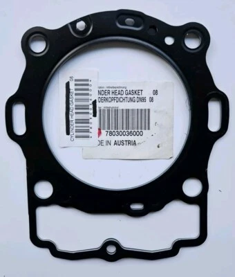 NEW KTM 450EXC ENDURO CYLINDER HEAD GASKET 2008-2016 78030036000/78930036010 - Image 1 of 2