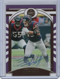 2020 Panini Legacy Autograph Violet Parallel #26 J.J. Watt 5/5 - Picture 1 of 1