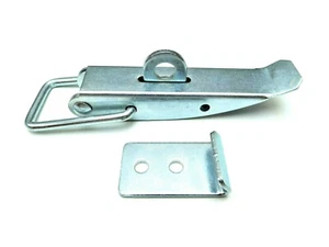 2x Exzenterverschluss Spannverschluss Bordwandverschluss Haken PKW Anhänger 90mm - Bild 1 von 3