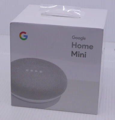 GOOGLE HOME MINI, NEW IN PACKAGE, SEALED, CHALK COLOR - Image 1 of 4