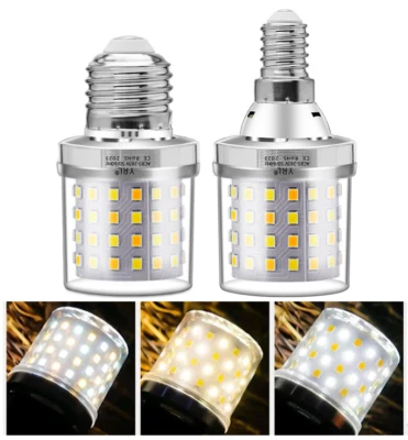  LED Corn SMD Light 9W 16W Bulb Lamp E14 E27 Base Bulb Replacement Bulb 85-265V - Image 1 of 4