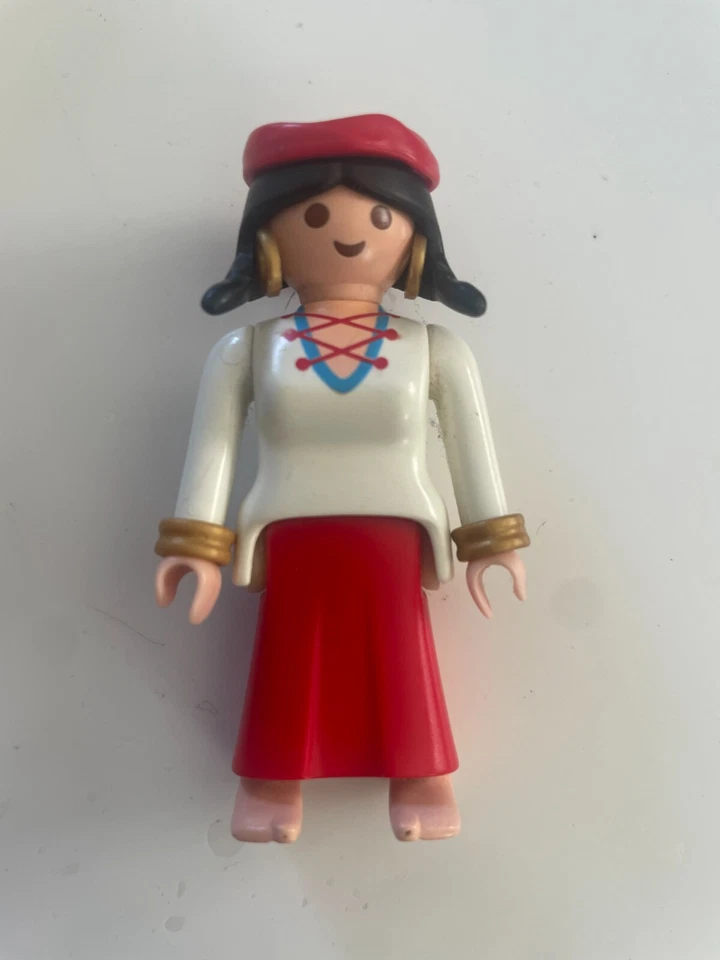 PLAYMOBIL 3053 femme membre equipage du bateau pirate corsaire vintage - Photo 1/1
