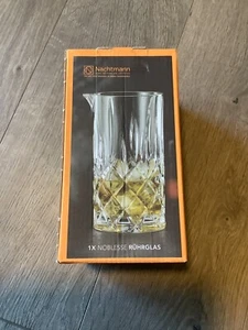 Lujoso vidrio mezclador de cristal bávaro Nachtmann 750 ml 26,5 oz bar de bebidas nuevo - Imagen 1 de 11