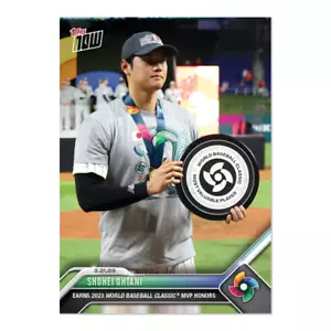 Shohei Ohtani - 2023 Clásico Mundial de Béisbol TOPPS AHORA Tarjeta CMB-73 - Imagen 1 de 2