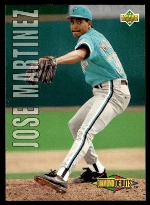 1993 Upper Deck Diamond Debuts Diamond Debuts #506 Jose Martinez Florida Marlins - Image 1 of 2