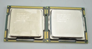 LOT OF 2 Intel Core i3-550 3.20GHz Dual-Core Processor SLBUD - LGA1156 - Picture 1 of 2