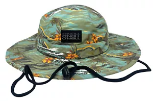 O'Neill Men's Wetland Print Boonie Bucket Hat Cap in Sage One Size Fits Most - Picture 1 of 3