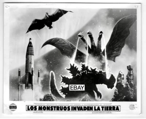 ORIG GODZILLA VS MONSTER ZERO INVASION ASTRO-MONSTER MOVIE PHOTO #3 1965 MEXICO - Picture 1 of 1