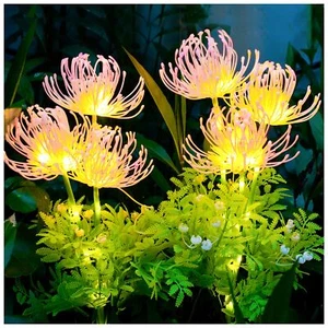 Solar Garden Lights, Solar Flowers Lights with Glowing Flowers & Stems - Picture 1 of 12