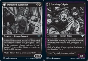 [1x] Panicked Bystander // Cackling Culprit - Foil Near Mint, English Innistrad: - Picture 1 of 1