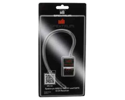 Spektrum RC AR631+ DSMX 6-Channel Aircraft Telemetry Receiver SPM1031 SPM-1031 - Image 1 of 4